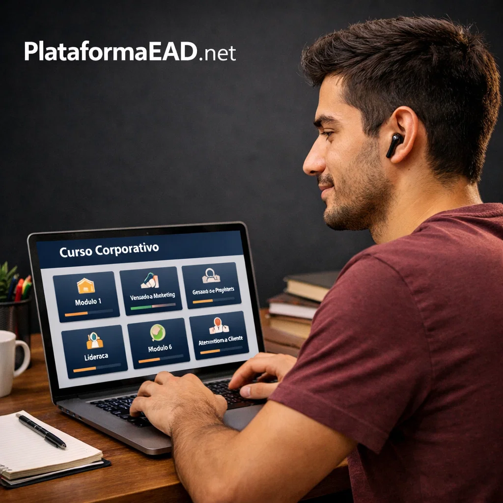 Ambiente digital de ensino online e capacitação corporativa